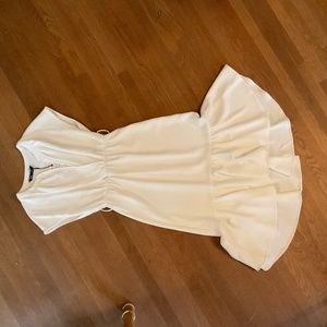 ZARA White ruffle tiered dress - NEW!!